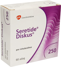 SERETIDE DISKUS 50/250 MIKROGRAMM/ADAG ADAGOLT INHALCIS POR