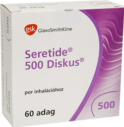 SERETIDE DISKUS 50/500 MIKROGRAMM/ADAG ADAGOLT INHALCIS POR