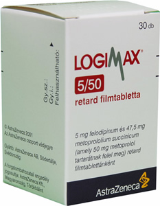 LOGIMAX 50 MG/5 MG RETARD FILMTABLETTA