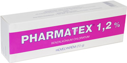PHARMATEX 12 MG/G HVELYKRM
