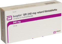 ISOPTIN 240 MG RETARD FILMTABLETTA