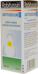ROBITUSSIN ANTITUSSICUM SZIRUP