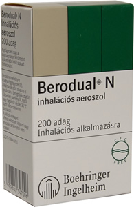 BERODUAL N INHALCIS AEROSZOL