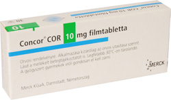 CONCOR COR 10 MG FILMTABLETTA