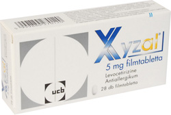 XYZAL 5 MG FILMTABLETTA