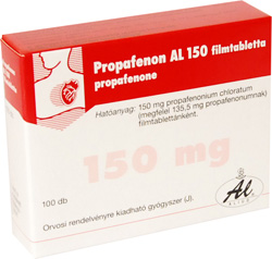 PROPAFENON AL 150 MG FILMTABLETTA