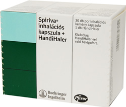 SPIRIVA 18 MIKROGRAMM INHALCIS POR KEMNY KAPSZULBAN