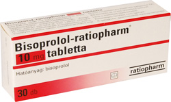 BISOPROLOL-RATIOPHARM 10 MG TABLETTA