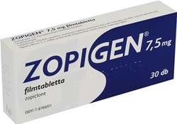 ZOPIGEN 7,5 MG FILMTABLETTA