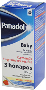 PANADOL BABY 24 MG/ML BELSLEGES SZUSZPENZI