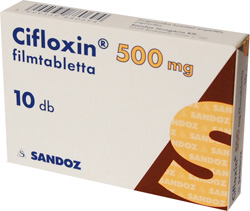 CIFLOXIN 500 MG FILMTABLETTA