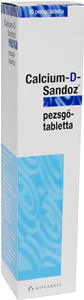CALCIUM-D-SANDOZ 600 MG/400 NE PEZSGTABLETTA