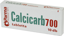 CALCICARB 700 MG TABLETTA