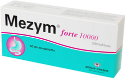 MEZYM FORTE 10 000 EGYSG GYOMORNEDV-ELLENLL FILMTABLETTA