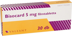 BISOCARD 5 MG FILMTABLETTA