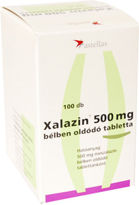 XALAZIN 500 MG GYOMORNEDV-ELLENLL TABLETTA