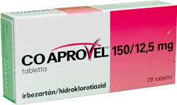 COAPROVEL 150 MG/12,5 MG FILMTABLETTA