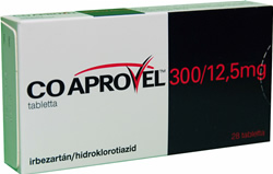COAPROVEL 300 MG/12,5 MG TABLETTA