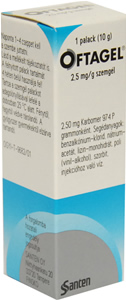 OFTAGEL 2,5 MG/G SZEMGL