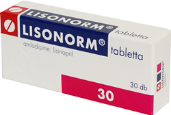 LISONORM 10 MG/5 MG TABLETTA