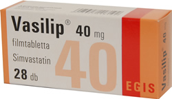 VASILIP 40 MG FILMTABLETTA