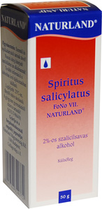 SPIRITUS SALICYLATUS FONO VIII. NATURLAND