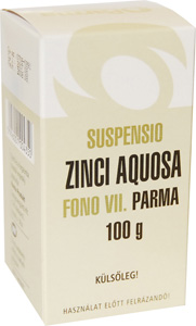 SUSPENSIO ZINCI AQUOSA FONO VIII. PARMA