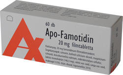 APO-FAMOTIDIN 20 MG FILMTABLETTA