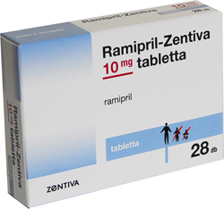RAMIPRIL-ZENTIVA 10 MG TABLETTA