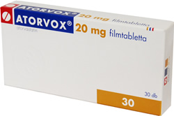 ATORVOX 20 MG FILMTABLETTA