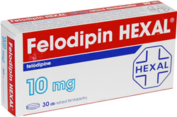 FELODIPIN HEXAL 10 MG RETARD TABLETTA