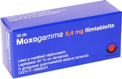 MOXOGAMMA 0,4 MG FILMTABLETTA