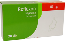 REFLUXON 15 MG GYOMORNEDV-ELLENLL KEMNY KAPSZULA