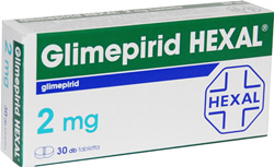 GLIMEPIRID HEXAL 2 MG TABLETTA