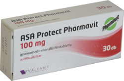ASA PROTECT PHARMAVIT100MG FILMTABLETTA