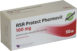 ASA PROTECT PHARMAVIT100MG FILMTABLETTA