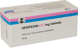 HERPESIN 400 MG TABLETTA