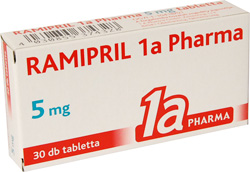 RAMIPRIL 1 A PHARMA 5 MG TABLETTA