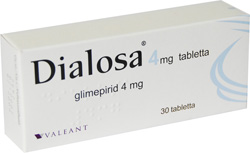 DIALOSA 4 MG TABLETTA