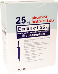 ENBREL 25 MG OLDATOS INJEKCI ELRETLTTT FECSKENDBEN