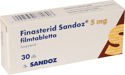 FINASTERID SANDOZ 5 MG FILMTABLETTA