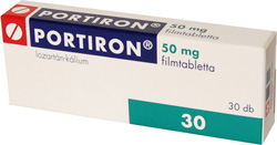 PORTIRON 50 MG FILMTABLETTA