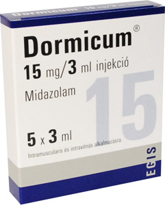DORMICUM 5 MG/ML OLDATOS INJEKCI