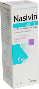 NASIVIN SANFT 0,25 MG/ML OLDATOS ORRSPRAY