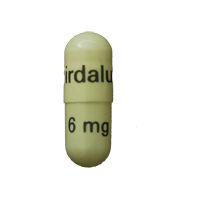 SIRDALUD MR 6 MG RETARD KAPSZULA gygyszerforma 1.